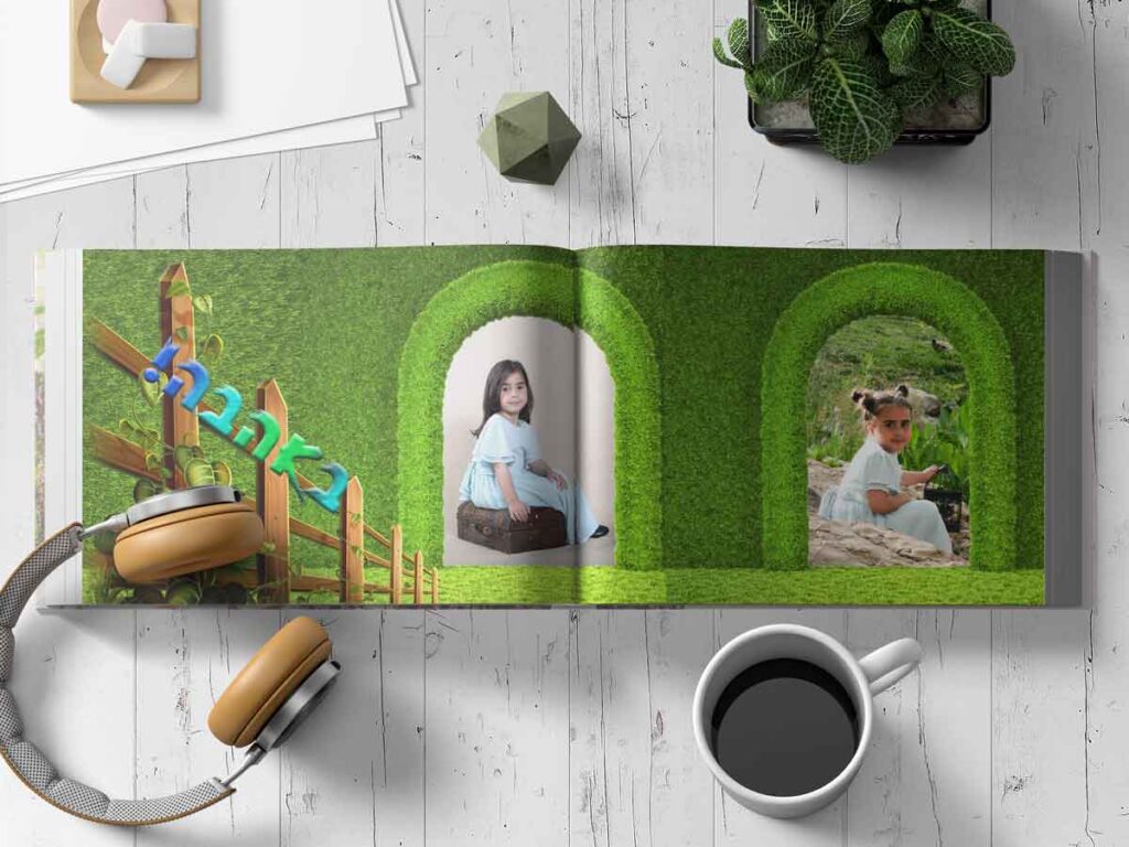 אלבום דיגיטלי על מוקאפ